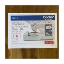 브라더 SE630 Computerized 재봉 and 자수 미싱