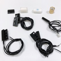 탁도계 탁도측정기 10W/110V ABS 미니 유도 자기 근접 센서 홈 보안 시스템 도어 접점용 리드 스위치, Black