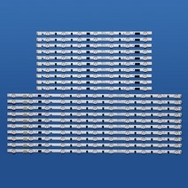 20 pcs led 백 스트립 samsung 2013svs55f l 11 r 7 ue55f7000 ua55f6800 ua55f6300 un55f6400 ue55f6800, 없음