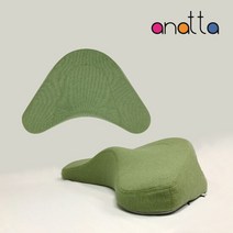[아나타] 책상다리 명상방석, 올리브