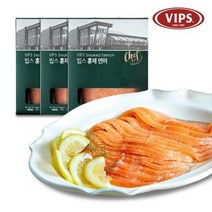 빕스 훈제 연어 140g 3팩 세트, 3개
