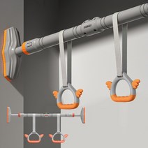 인도어 문틀철봉 실내 턱걸이 도어짐 가정용풀업바 짐링 흠집방지, 문틀 풀업바