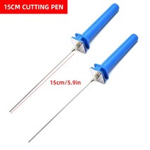 스티로폼절단기 자르기 칼 커터전기 스티로폼 커터 5cm 10cm 핫 와이어 폼 커팅 펜 섭씨 300 도 도구, 03 15cm 2pcs