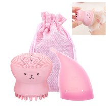 생리컵 생리컵추천 위생생리컵 menstrual cup 실리콘 여성 위생 copa menstrual clean collector cup period cup for women 클린, 3컵 블러셔 퍼플, L 사이즈