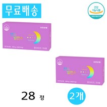 유한양행 센스밸런스 멀티 종합 비타민 직장인 여성 여학생 우먼 600mg x 28정 2개