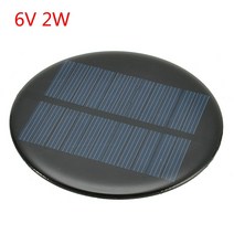 태양광패널세트 솔라판넬 태양광모듈 6v 2w 0.35a 미니 태양 광 발전 80mm
