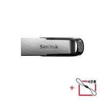 샌디스크 울트라 플레어 CZ73 USB 3.0 메모리 + USB 고리, 16GB