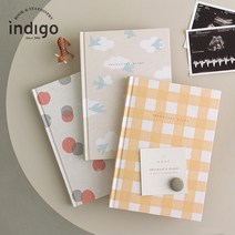 인디고 처음육아 임신 다이어리 태교일기 (출산선물) (랜덤1개)육아노트 양육일기 일기장 육아일기 출산일기