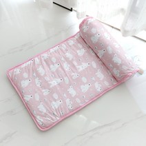 YISOKO 여름 반려동물 아이스 쿨방석 강아지 쿨매트 고양이매트, 핑크(곰)