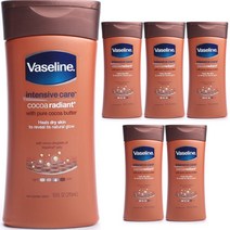 바셀린인텐시브케어 코코아 래디언트 바디로션, 295ml, 6개