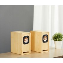 원목 풀레인지 소나무 대나무 북쉘프 스피커 HIFI 4인치 진공관앰프 매칭