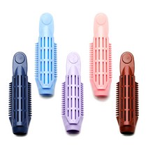 헤어베스트 뿌리 볼륨 업 집게 클립 5PCS, 핑크