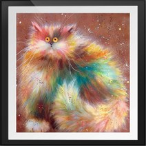 5D DIY다이아몬드 페인팅 다이아몬드 자수 만화 동물 다이아몬드 모자이크 크로스 스티치 전체 라운드 라인 스톤 판매 그림 보석십자수 캔버스, Purple