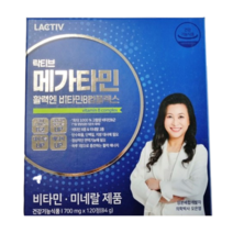 락티브 메가타민 활력엔 비타민B컴플렉스 42g, 120정, 3개