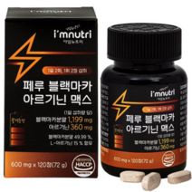 아임뉴트리 페루 블랙마카 아르기닌 맥스, 6세트