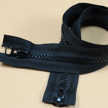 5 수지 양면 오픈 엔드 지퍼 의류 지퍼 재봉 재킷 블랙 침낭 텐트 액세서리 지퍼 60-120cm, 블랙 더블 슬라이더, 120cm
