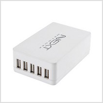 넥스트 NEXT-05AC USB 5포트 AC 멀티 충전기 3포트 1A 2포트 2A 충전기-유선멀티충전기, 선택없음, 선택없음