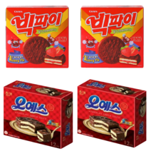 크라운 빅파이 324g + 해태제과 오예스 336g, 2세트