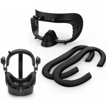 3D VR AR 스마트안경 블루투스 PU 가죽 땀 방지 폼 커버 얼굴 인터페이스 브래킷 교체 HP 리버브 G2 액세서리