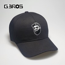 Gbros 2XL 빅사이즈 대두 골프 모자 하드볼캡 블랙, Free(56~59)