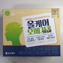 조아제약 올케어 오메가3 rTG 120캡슐 (60캡슐 x 2EA), 2개