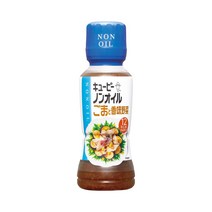 큐피 논오일 참깨 야채 풍미 드레싱 180ml