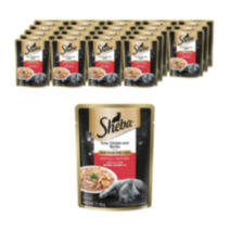 쉬바 고양이 주식 파우치 참치와 닭고기, 70g, 36개