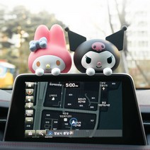 산리오 모니터걸이 방향제 본품+리필 모니터 방향제 귀여운 미니 피규어 차량용 방향제 사무실 향기 쿠로미 마이멜로디, 산리오모니터방향제_마이멜로디, 1개