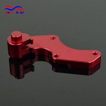 [해외]오토바이 프론트 플로팅 브레이크 디스크 로터 어댑터 브래킷 320MM 혼다 CR, 빨간
