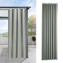 TANC 큰 천막 바닷가 134x210cm 회색 안뜰 풍선 옥외 커튼