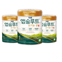 앱솔루트 자연의 선물 유기농 궁 분유 1단계, 800g, 42개