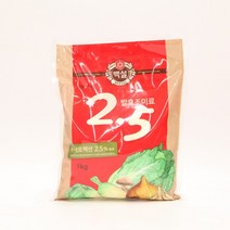백설 2.5 핵산 발효 조미료 1kg, 1개