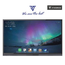 65인치 학교 학원 수업용 LED 스마트 전자칠판 UHD 터치모니터 안드로이드 제이티웍스 본품, LITE