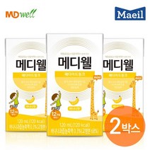 메디웰 페디아드링크 미니 바나나맛 2박스 (120ml x 48팩), 단품, 단품