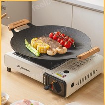 안성주물 주물 가마솥뚜껑 무쇠 솥뚜껑 불판 그리들팬 바베큐그릴 고기 삼겹살 캠핑 대형, E.30cm 블랙[범용모델]+가방