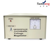 삼양AVR 자동전압조정기 1KVA 단상 복권 220V-220V, 220V/220V 단상복권