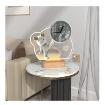 진자 테이블 음소거 장식 시계 스탠드 침실 오피스, 04.D