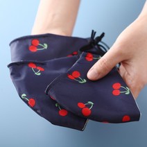 [DIY키트 패키지] (동영상설명) 방한마스크만들기 입체마스크 여성M사이즈 디자인선택, 체리(m사이즈)