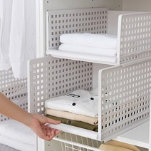 슬라이딩 옷장수납함 대형, 단품