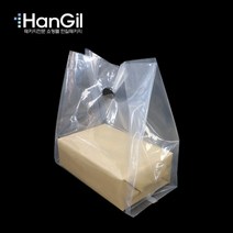 카페 도시락 비닐봉투 PE투명 링 소100장, 100개