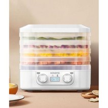가정용 식품건조기 과일 야채 동결 말리기 애완견간식 말리는기계, B 블루 더블-5단