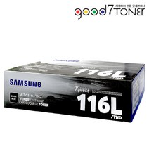 삼성전자 MLT-D116L SL-M2675FN SL-M2625 SLM2675FN SLM2625 SL-M2676 SL-M2826 SL-M2875 정품토너, 1개, 02. 삼성정품토너 MLT-D116L 완제품