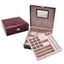 사각 악세사리 보관함 쥬얼리 박스 주얼리 귀걸이 목걸이 반지 진열장 정리대 미니 수납함