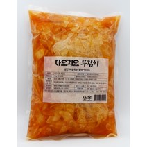 [아이싱싱]선민식품 다오지요 냉면재료 무김치 2.5kg 냉면 비빔국수 쫄면 막국수용, 1개