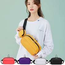 어깨 매는 가방 스트릿 커플 슬링백 크로스 바디백