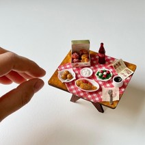 미니어쳐 음식 DIY 분식 세트 만들기 미니셰프컬렉션