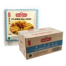 TYJ Spring Roll Pastry Lumpia Wrapper 7.5 inch 1Box (20Pack) 룸피아 라퍼 춘권피 7.5인치 1박스 (20팩), 4박스