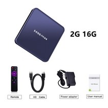 미디어박스 미디소프트 영상재생 미디어플레이어 안드로이드 12 TV 셋톱 박스 H96 MAX V12 4K 비디오 미디, 09 2GB 16GB_04 Au 플러그