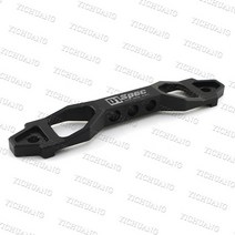 딥사이클 자동차 배터리 d1-spec 알루미늄 타이 다운 브레이스 합금 고정 브래킷, 블랙-19cm
