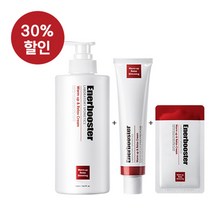 에너부스터 김연경크림 웜업&릴랙스크림 500ml+80ml+파우치형 5ml(10EA), 1세트, 700g